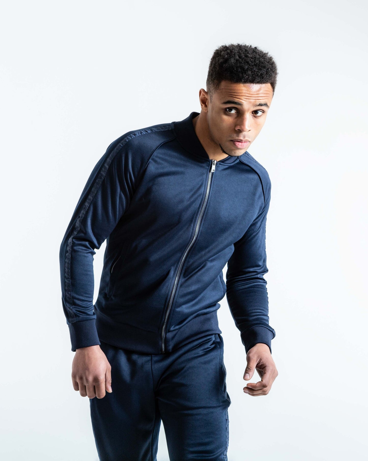 Whitaker Jacket - Navy | BOXRAW