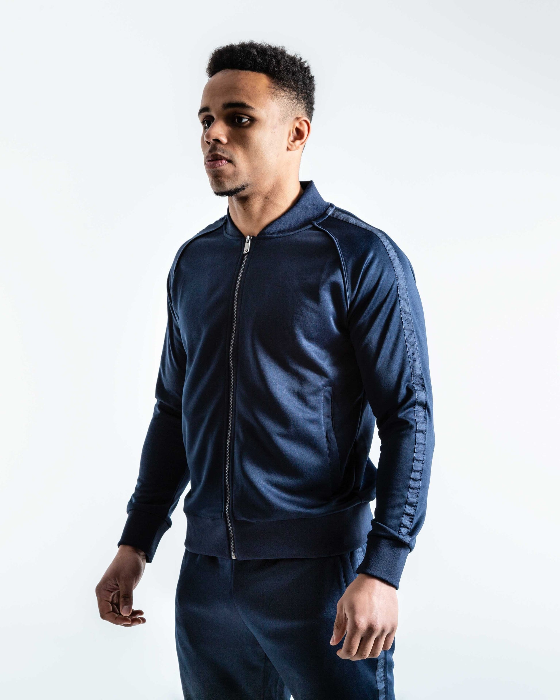 Whitaker Jacket - Navy | BOXRAW
