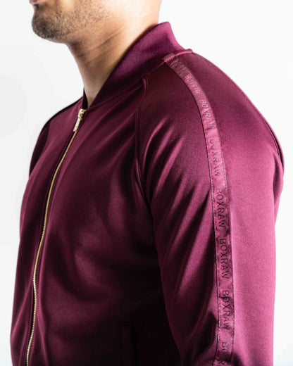 Whitaker Jacket - Wine | BOXRAW