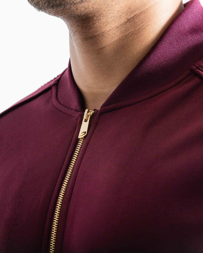 Whitaker Jacket - Wine | BOXRAW
