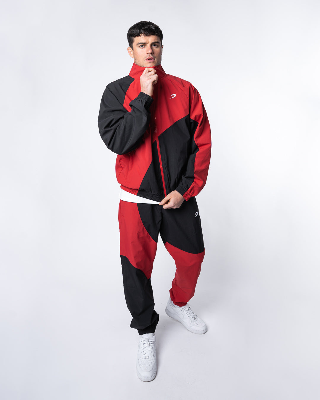 Williams Jacket - Black/Red | BOXRAW