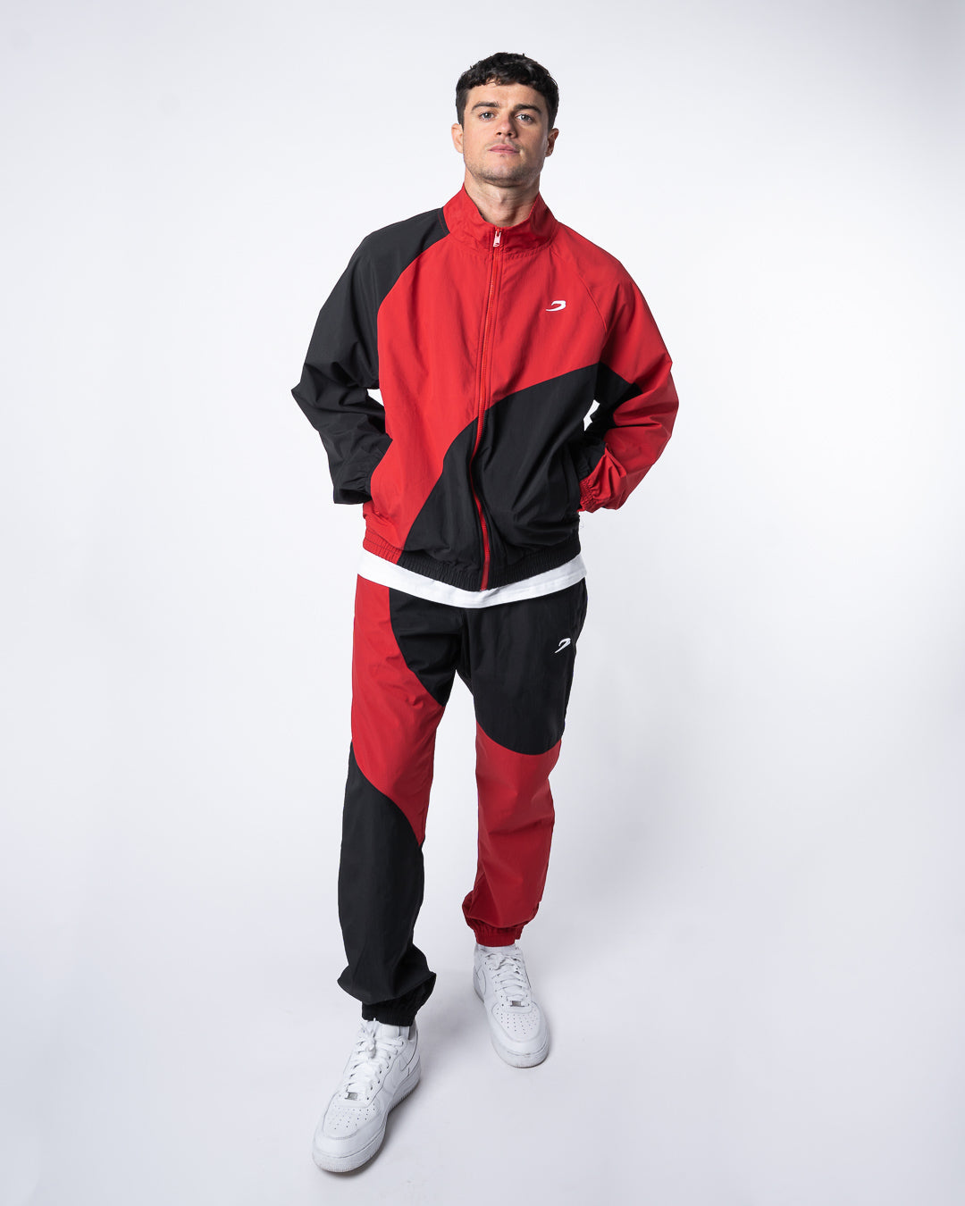 Williams Jacket - Black/Red | BOXRAW