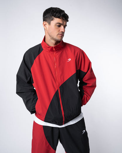 Williams Jacket - Black/Red | BOXRAW