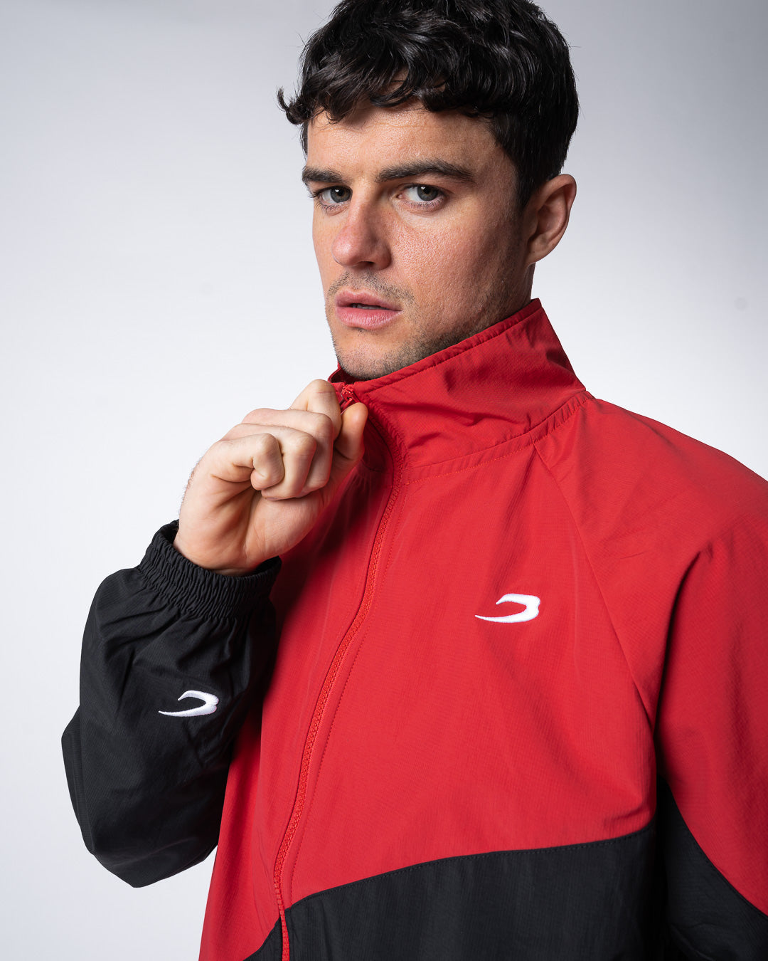Williams Jacket - Black/Red | BOXRAW