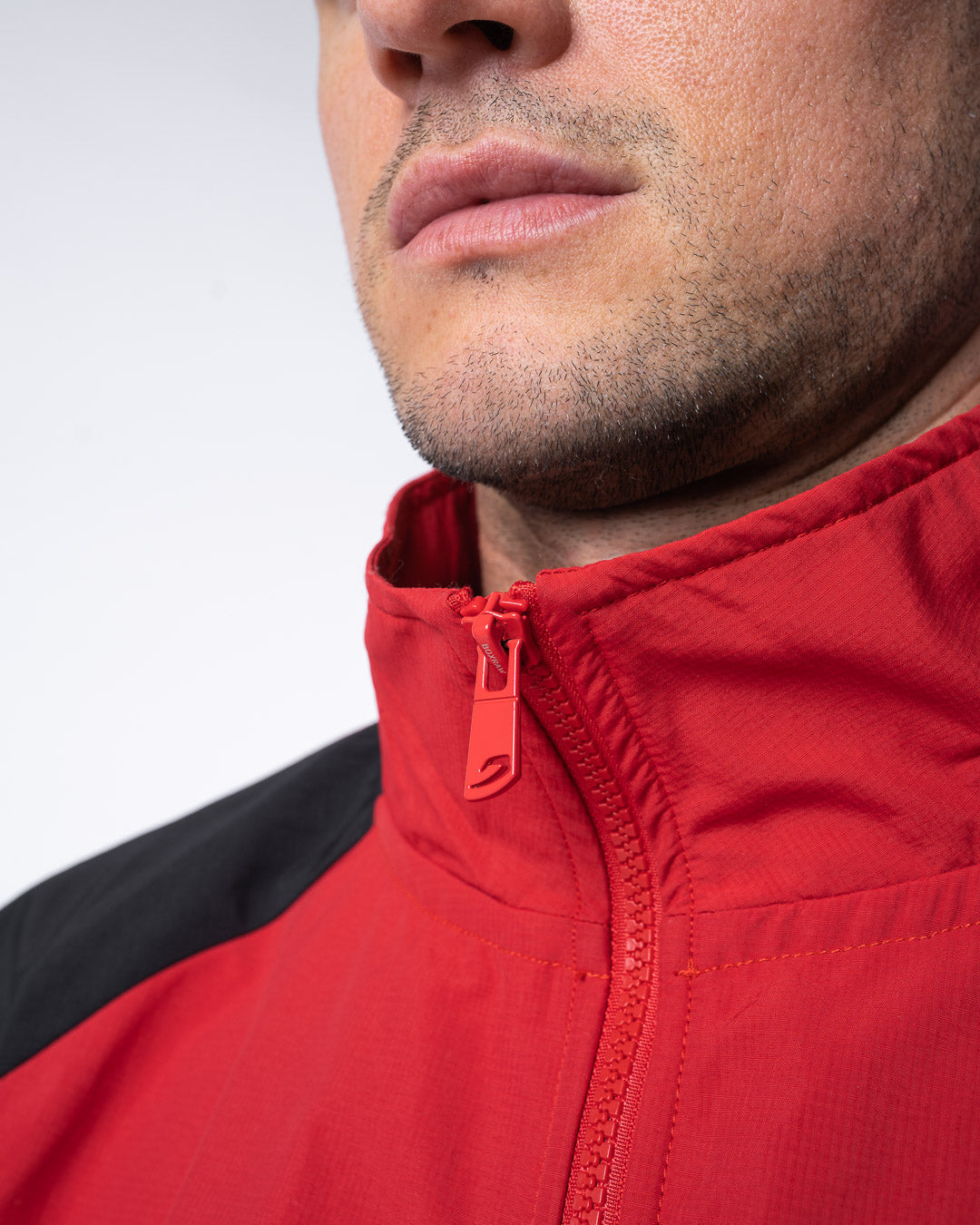 Williams Jacket - Black/Red | BOXRAW