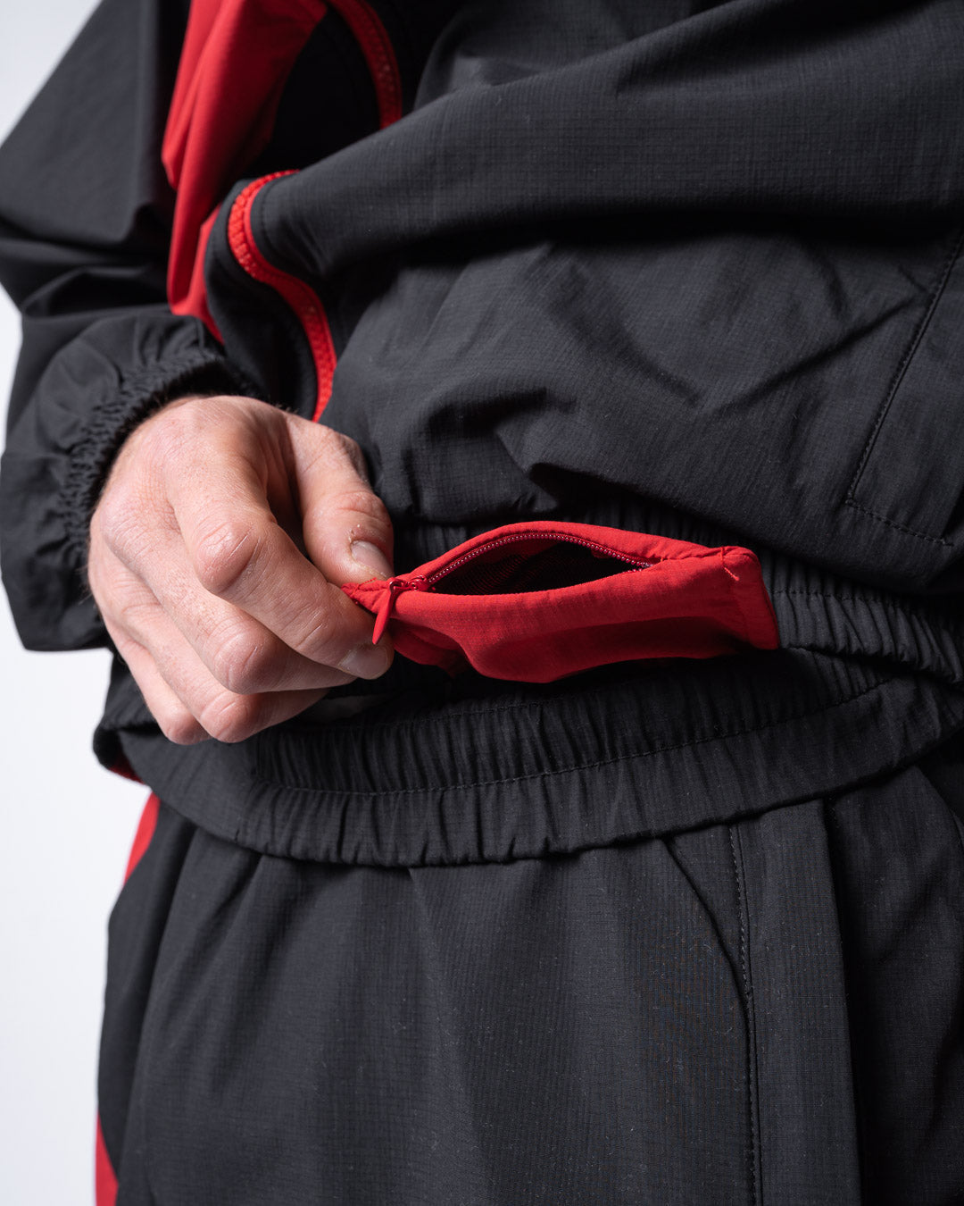 Williams Bottoms - Black/Red | BOXRAW