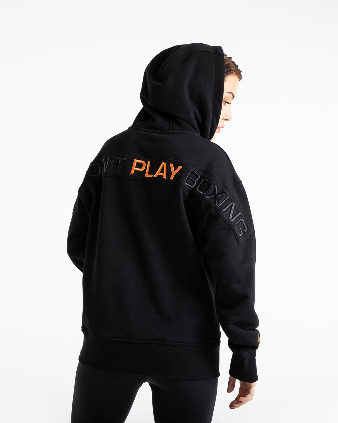 We Don't Play Boxing Unisex Hoodie - Black