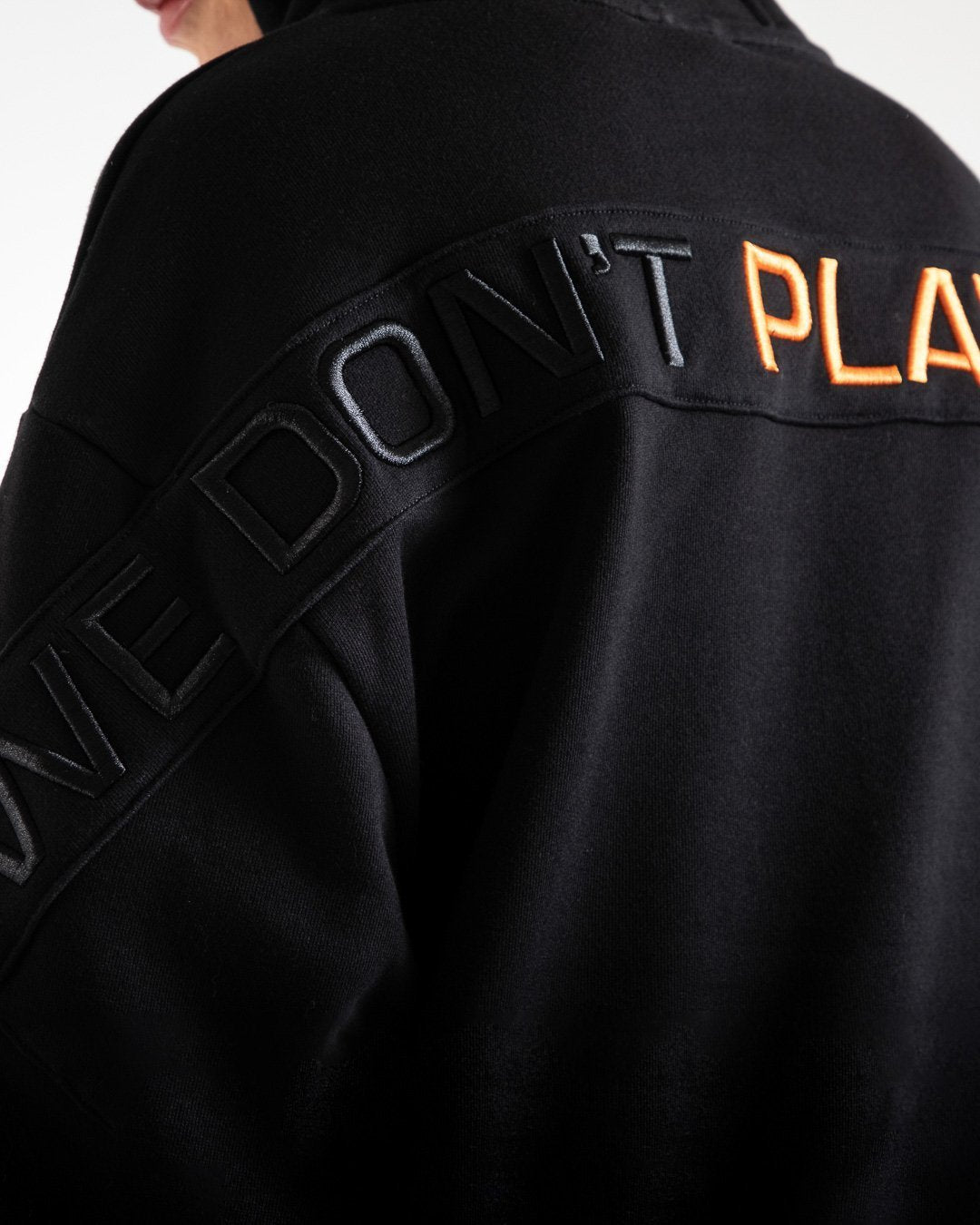 We Don't Play Boxing Unisex Hoodie - Black