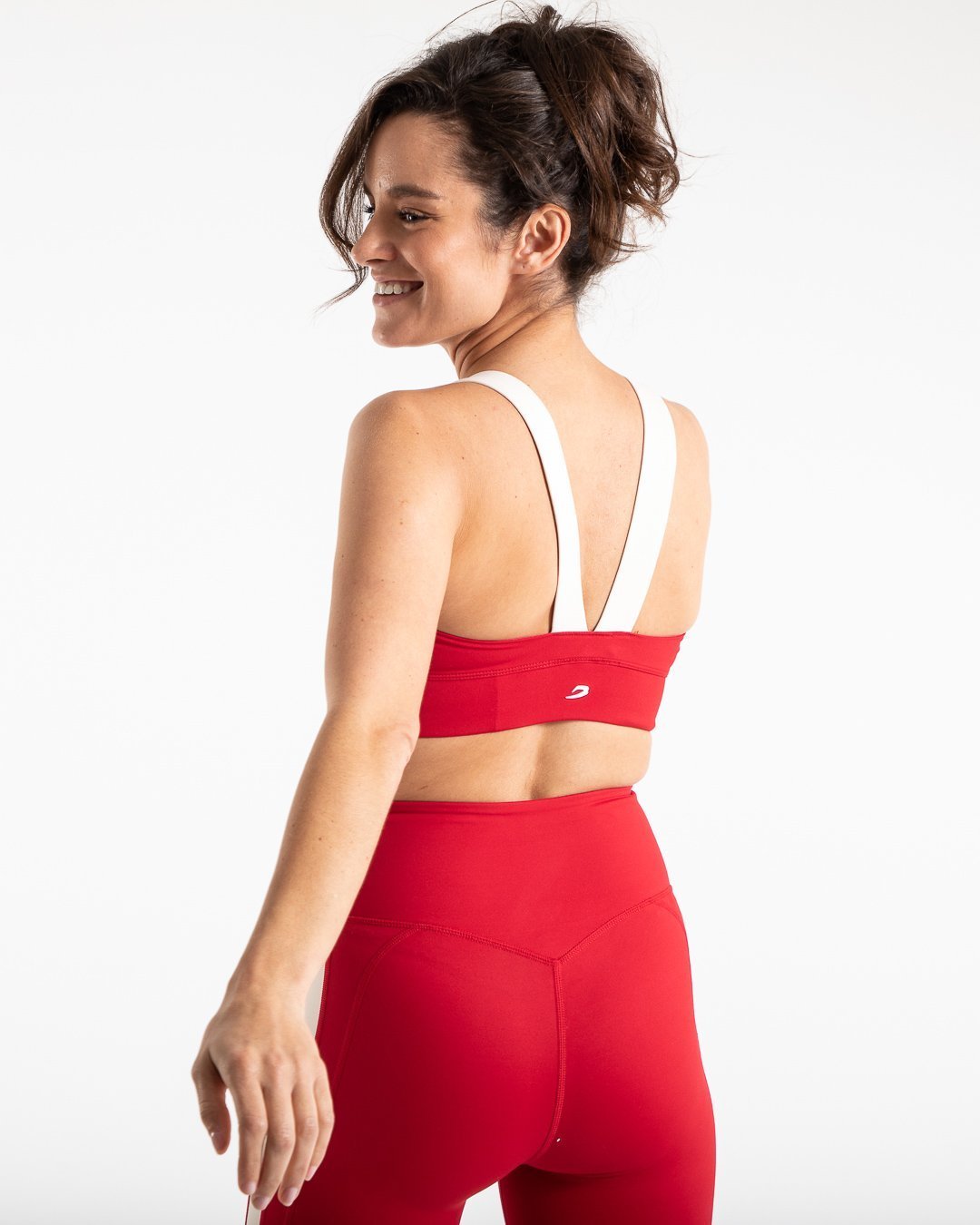 Alicia Sports Bra - Red
