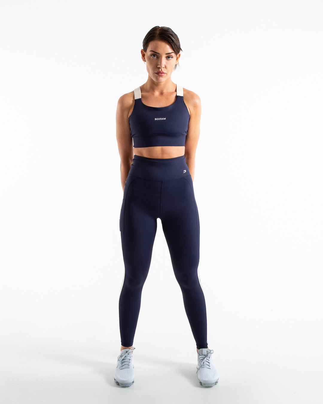 Alicia Sports Bra - Navy
