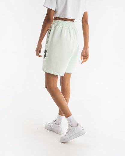 Women's Boyfriend Shorts - Mint - BOXRAW