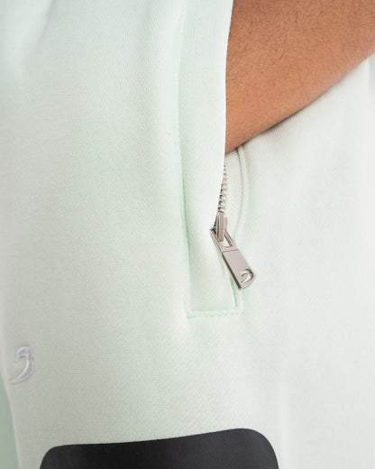 Women's Boyfriend Shorts - Mint - BOXRAW
