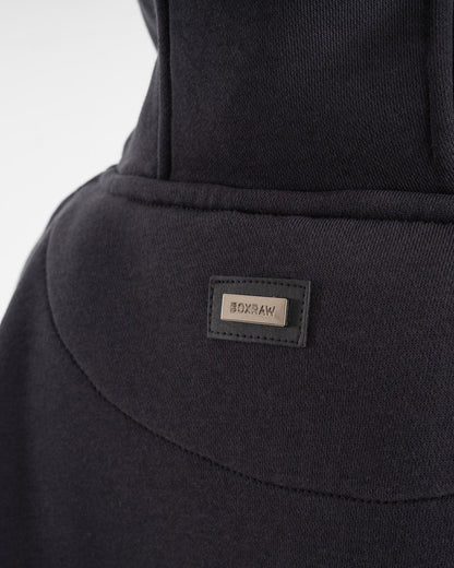 Women's Oversized Hoodie - Charcoal - BOXRAW