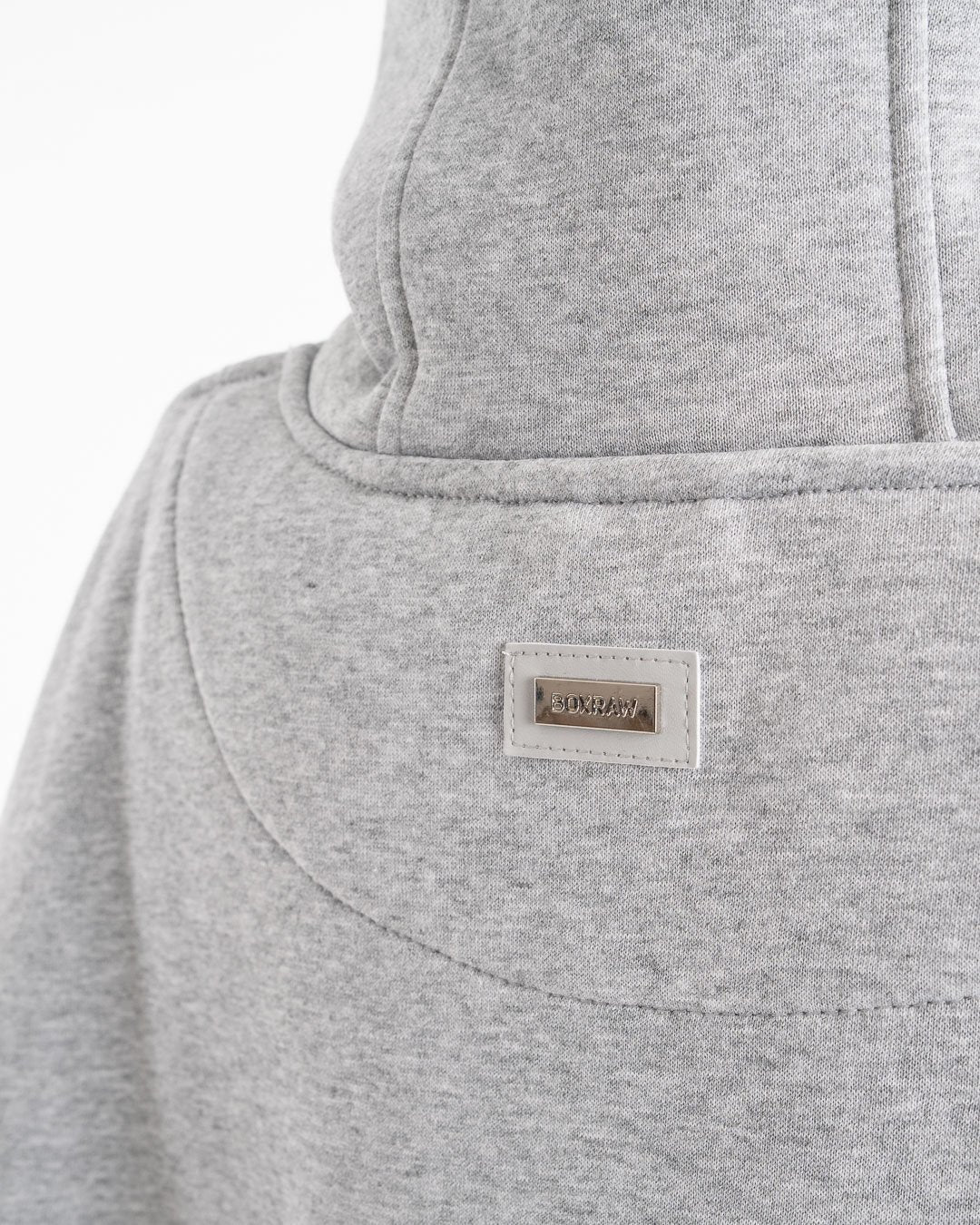 Women's Oversized Hoodie - Grey - BOXRAW