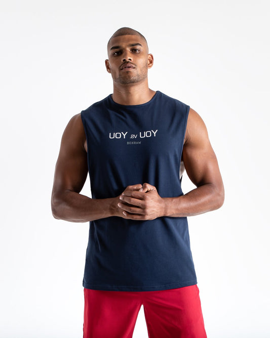 You Vs. You Muscle Tank - Navy