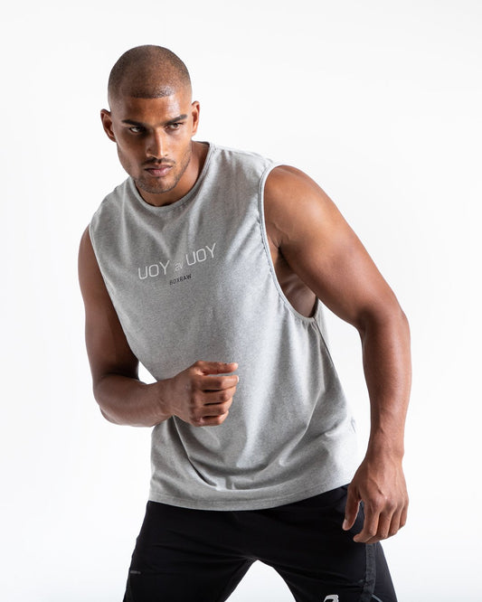 You Vs. You Muscle Tank - Grey