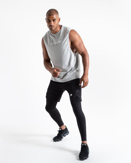 You Vs. You Muscle Tank - Grey