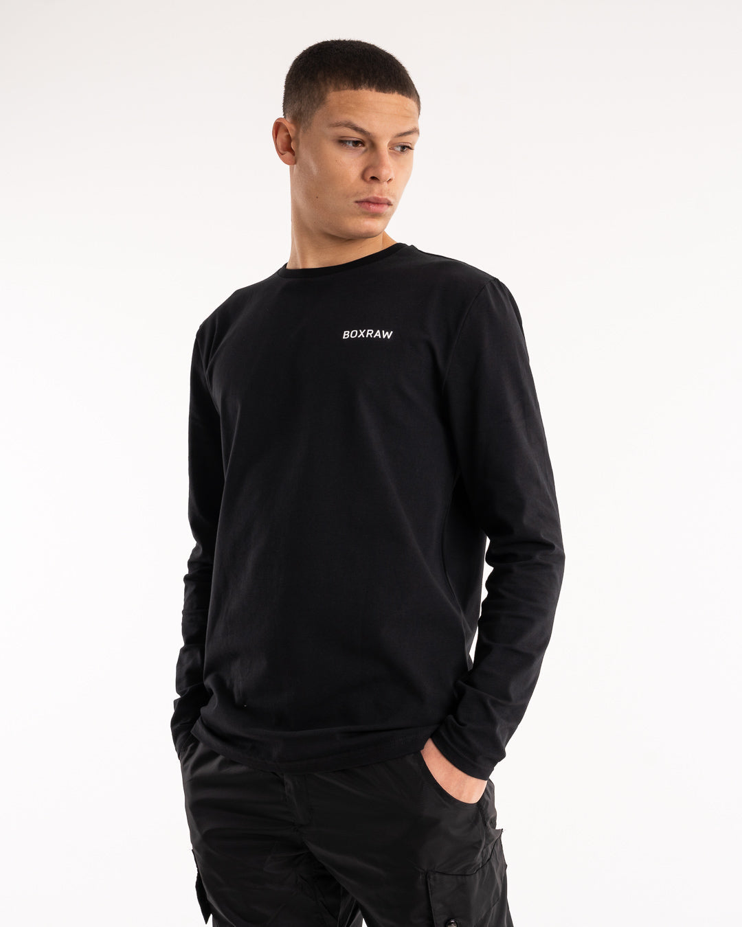 BOXRAW Long Sleeve T-Shirt - Black