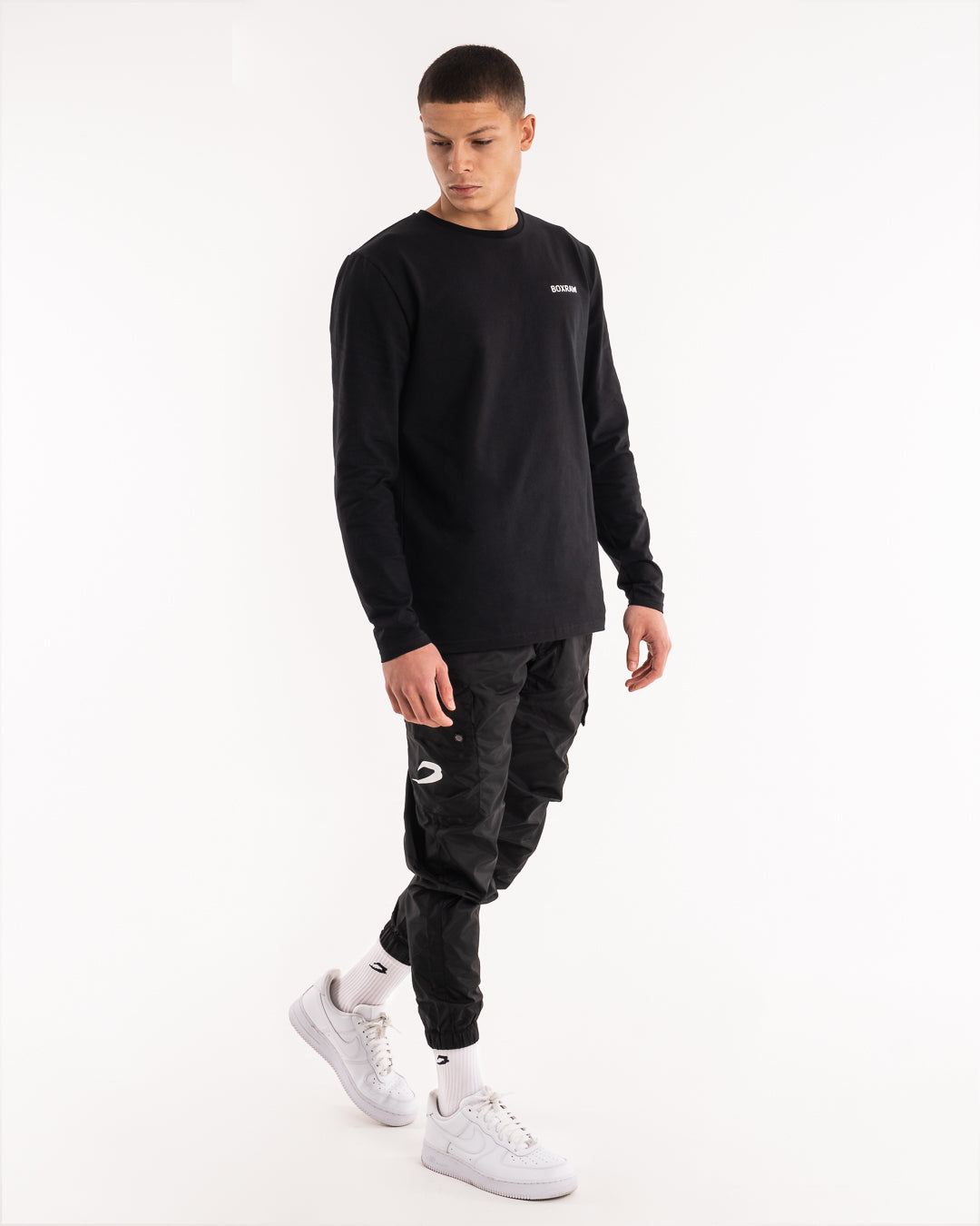 BOXRAW Long Sleeve T-Shirt - Black