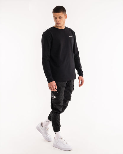 BOXRAW Long Sleeve T-Shirt - Black