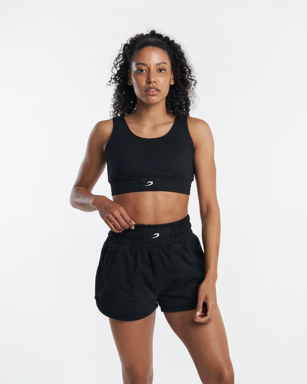 Kim Crop Top - Black | BOXRAW