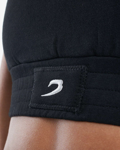 Kim Crop Top - Black | BOXRAW