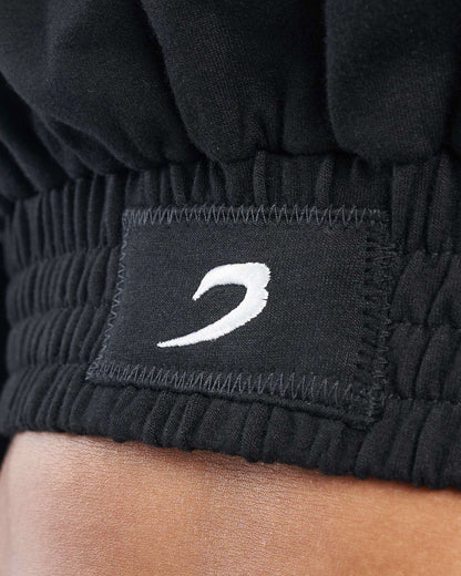 Kim Cropped Hoodie - Black | BOXRAW