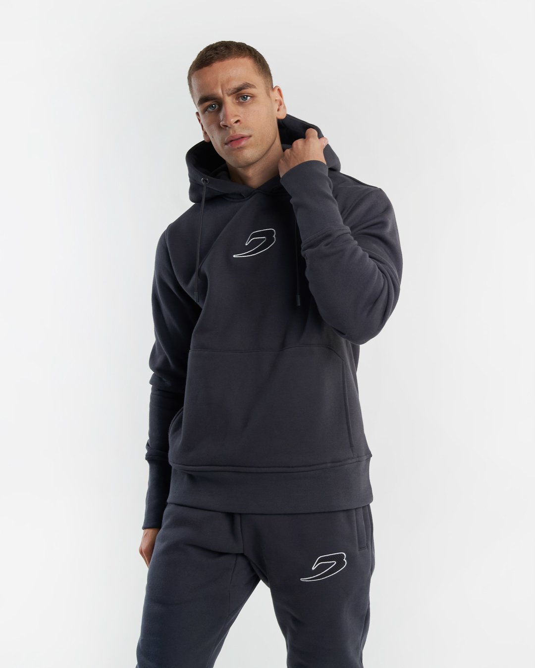 Dempsey Hoodie - Charcoal | BOXRAW