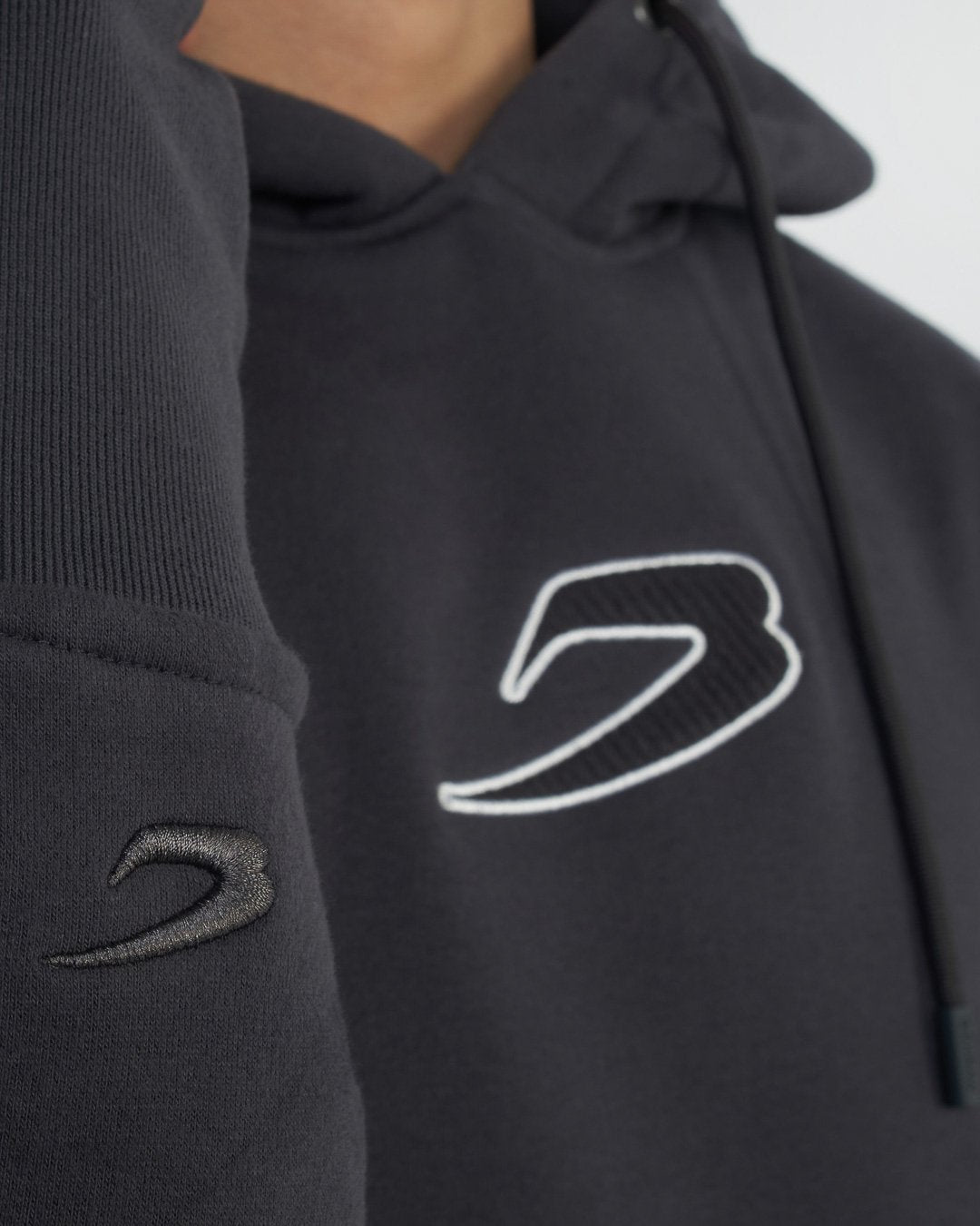 Dempsey Hoodie - Charcoal | BOXRAW