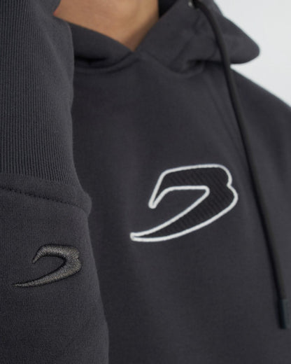 Dempsey Hoodie - Charcoal | BOXRAW