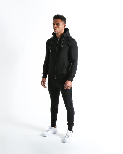 Marciano Zip Hoodie - Black
