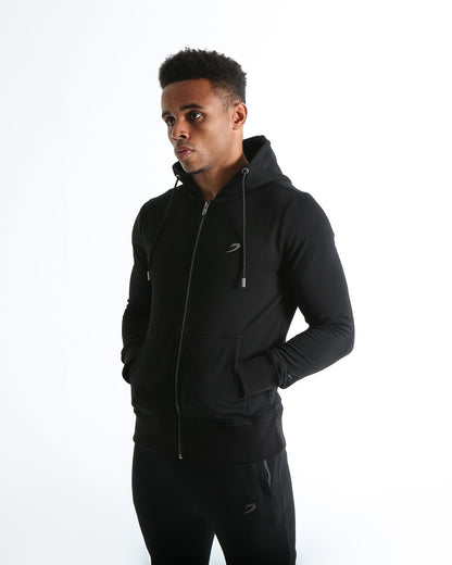 Marciano Zip Hoodie - Black