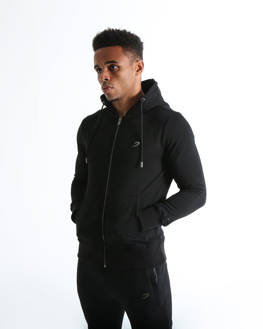Marciano Zip Hoodie - Black